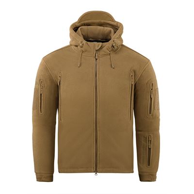 Fleecová bunda s kapucňou Windblock DIVISION Gen.II COYOTE M-TAC 20413017 28