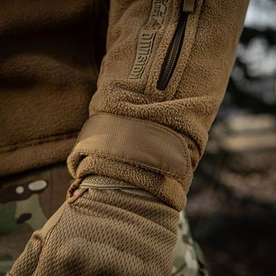 Fleecová bunda s kapucňou Windblock DIVISION Gen.II COYOTE M-TAC 20413017 12