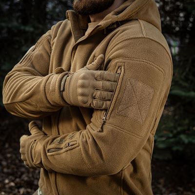 Fleecová bunda s kapucňou Windblock DIVISION Gen.II COYOTE M-TAC 20413017 11
