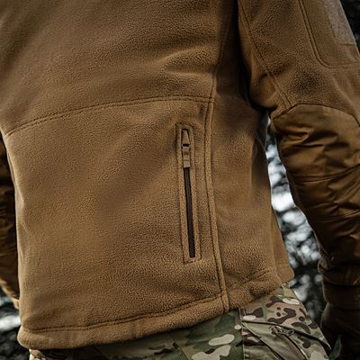 Fleecová bunda s kapucňou Windblock DIVISION Gen.II COYOTE M-TAC 20413017 3