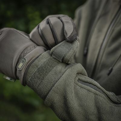 Fleecová bunda s kapucňou Windblock DIVISION Gen.II ZELENÁ M-TAC 20413062 10