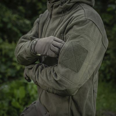 Fleecová bunda s kapucňou Windblock DIVISION Gen.II ZELENÁ M-TAC 20413062 9