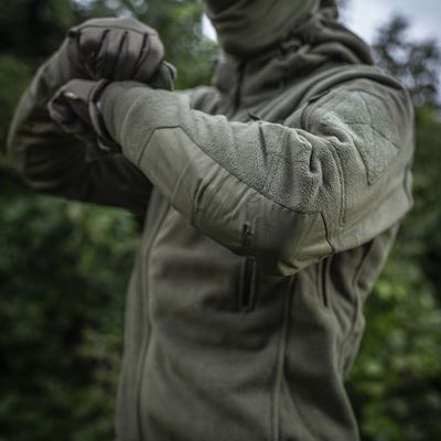 Fleecová bunda s kapucňou Windblock DIVISION Gen.II ZELENÁ M-TAC 20413062 5