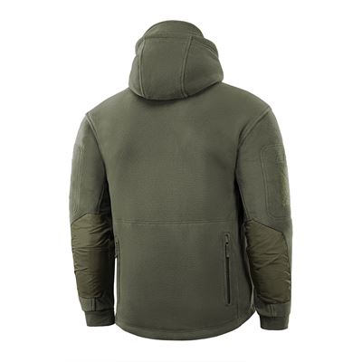 Fleecová bunda s kapucňou Windblock DIVISION Gen.II ZELENÁ M-TAC 20413062 30