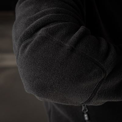 Mikina so zipsom NORD fleece Polartec® ČIERNA M-TAC 20467002 4