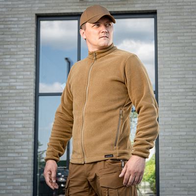 Mikina so zipsom NORD fleece Polartec® COYOTE M-TAC 20467005 3