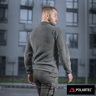 Mikina so zipsom NORD fleece Polartec® DARK GREY M-TAC 20467012 12