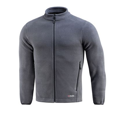 Mikina so zipsom NORD fleece Polartec® DARK GREY