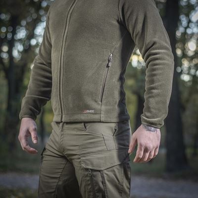Mikina so zipsom NORD fleece Polartec® DARK OLIVE M-TAC 20467048 14