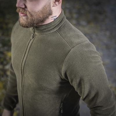 Mikina so zipsom NORD fleece Polartec® DARK OLIVE M-TAC 20467048 12