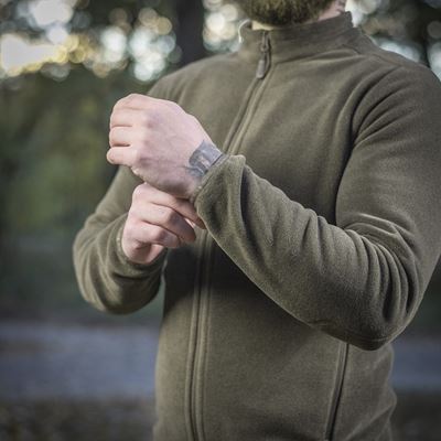 Mikina so zipsom NORD fleece Polartec® DARK OLIVE M-TAC 20467048 11