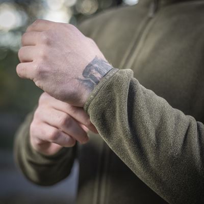 Mikina so zipsom NORD fleece Polartec® DARK OLIVE M-TAC 20467048 10