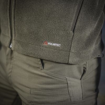 Mikina so zipsom NORD fleece Polartec® DARK OLIVE M-TAC 20467048 9