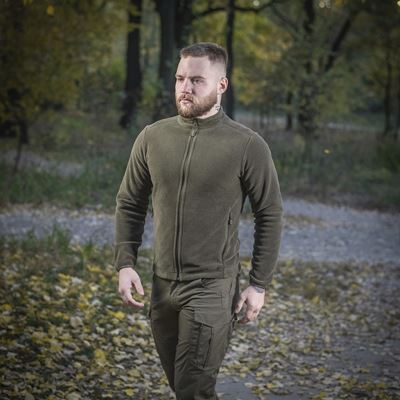 Mikina so zipsom NORD fleece Polartec® DARK OLIVE M-TAC 20467048 3