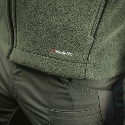 Mikina so zipsom NORD fleece Polartec® ZELENÁ M-TAC 20467064 8