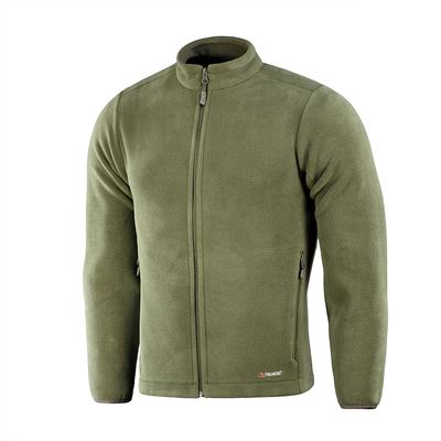 Mikina so zipsom NORD fleece Polartec® ZELENÁ