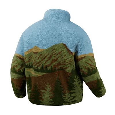 Mikina so zipsom SHERPA fleece s motívom KARPAT M-TAC 20564001 7