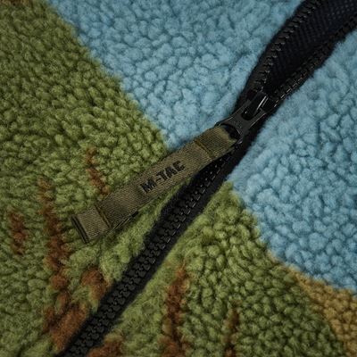 Mikina so zipsom SHERPA fleece s motívom KARPAT M-TAC 20564001 5
