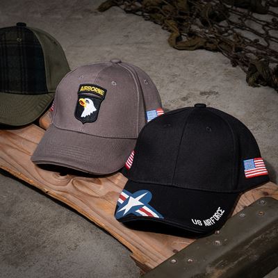 Čiapka BASEBALL US AIR FORCE ČIERNÁ FOSTEX 215083BLK 2
