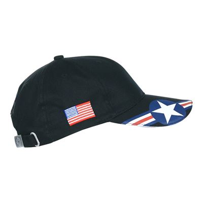 Čiapka BASEBALL US AIR FORCE ČIERNÁ