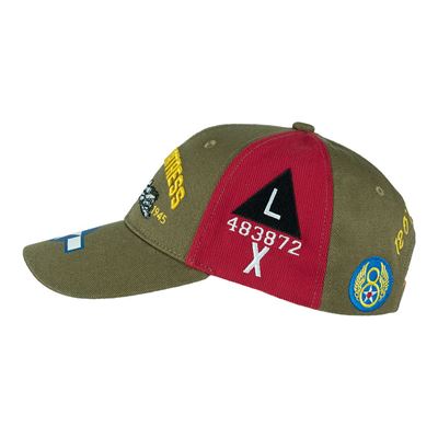 Čiapka baseball B-17 ZELENÁ FOSTEX 215061 5