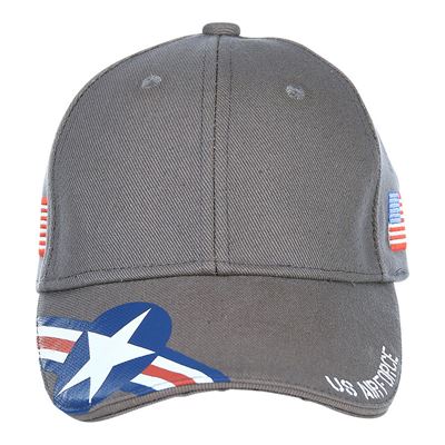 Čiapka BASEBALL US AIR FORCE SIVÁ FOSTEX 215083GRY 5