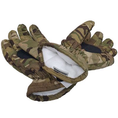 Rukavice zimné zateplené TacOp camo