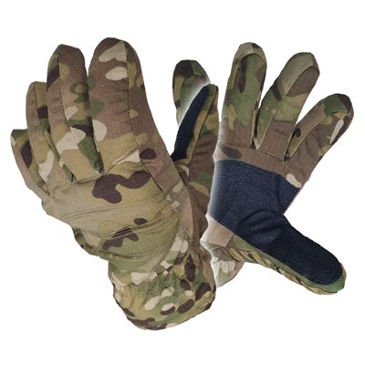 Rukavice zimné zateplené TacOp camo