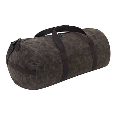 Taška WAXED DUFFLE BAG cez rameno 24" BROWN ROTHCO 2417BR 3