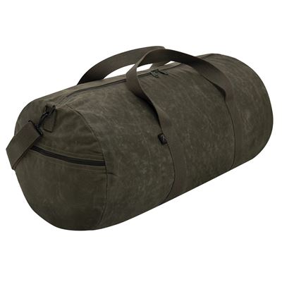 Taška WAXED DUFFLE BAG cez rameno 24" ZELENÁ ROTHCO 2417OD 2