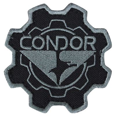 Nášivka CONDOR GEAR ČIERNA