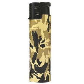 Oválny tryskový zapaľovač DESERT CAMO
