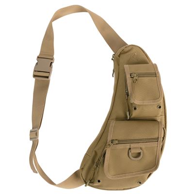 Taška CROSSBODY cez rameno COYOTE BROWN