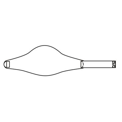 Pás bedrový GOPAS ČIERNY