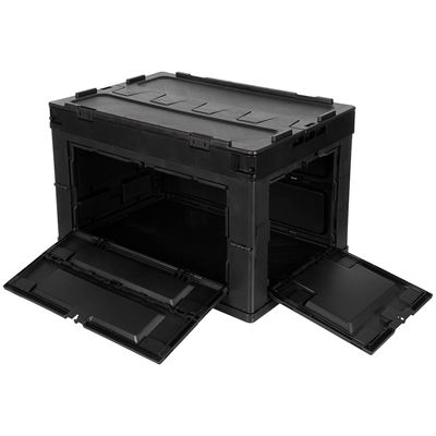 Skladací box 60 L plastový ČIERNA