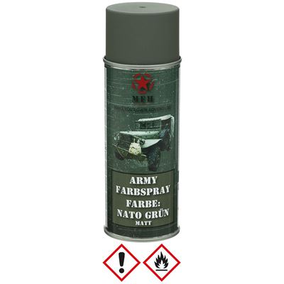 ARMY sprejová farba 400 ml NATO ZELENÁ