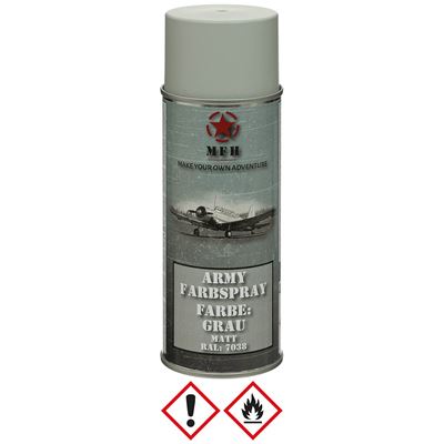 ARMY sprejová farba 400 ml ŠEDÁ