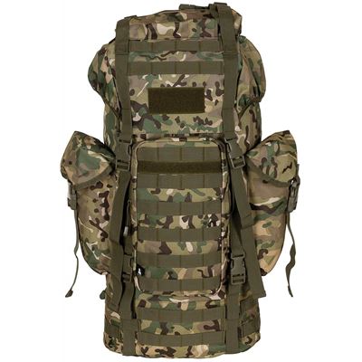 Ruksak bojový MOLLE 65 l polstrovaný + ALU výstuha OPERATION CAMO MFH 30250X 2