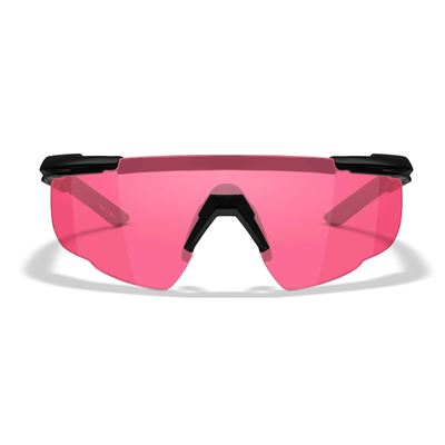 Okuliare strelecké SABER ADVANCED ČIERNY rám VERMILLION ČERVENÁ sklá WILEY X 304-W 2