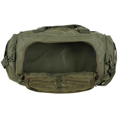 Taška BW PILOT na helmu ZELENÁ/ORANŽOVÁ MFH 30646B 3