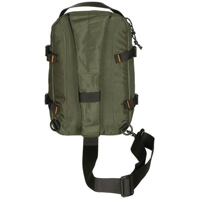 Batoh COMPACT SLING cez jedno rameno ZELENÝ