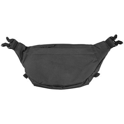 TACTICAL oblička s panelom VELCRO ČIERNÁ