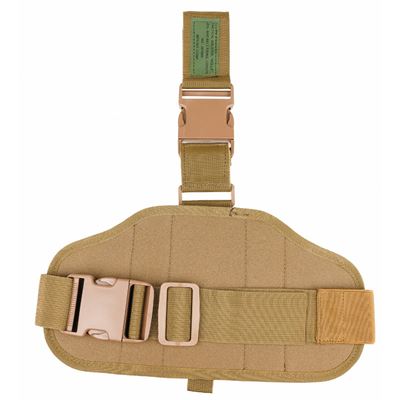 Puzdro na zbraň stehenné MOLLE COYOTE BROWN