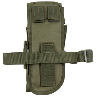 Puzdro na zbraň Tactical pravé stehenné ZELENÉ