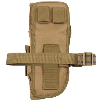 Puzdro na zbraň Tactical pravé stehenné COYOTE