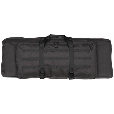 Taška na dve pušky 90cm MODULAR s popruhmi na chrbát ČIERNE