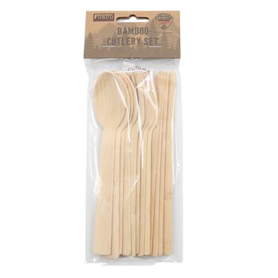 Príbory BAMBOO, sada 12 kusov FOSCO 311024 2
