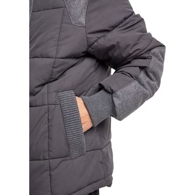 Bunda GARRET zateplená ČIERNA