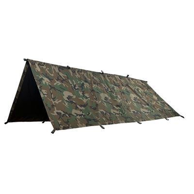 Plachta TARP na bivakovanie 220 x 250 cm IRR WOODLAND