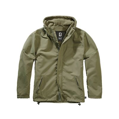 Bunda vetrovka FRONTZIP WINDBREAKER ZELENÁ